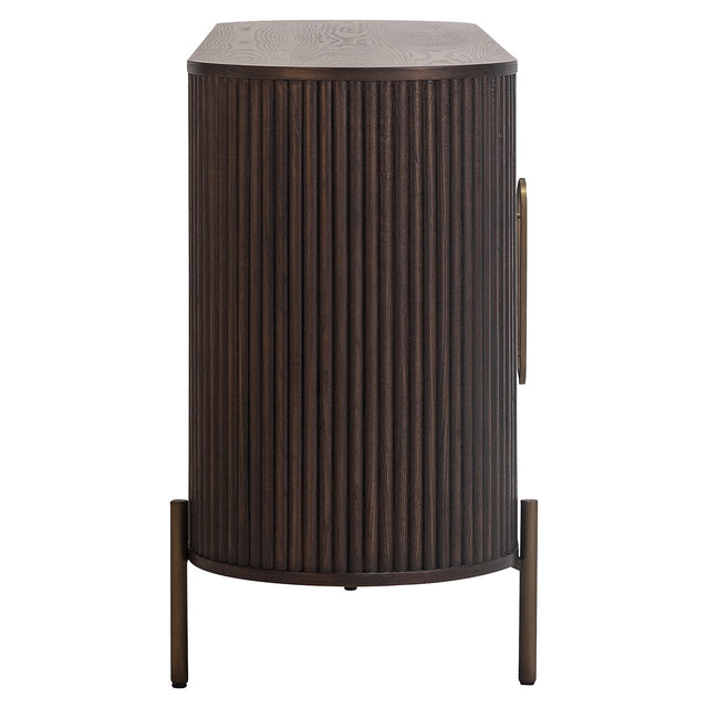 Dressoir luxor 4-deurs (Brown) van Richmond Interiors – Luxe comfort op maat van PureWonen. Vraag naar de beste prijs.
