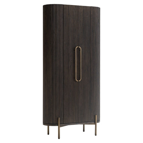 Wandkast Luxor 1-deur (Brown) van Richmond Interiors – Luxe comfort op maat van PureWonen. Vraag naar de beste prijs.