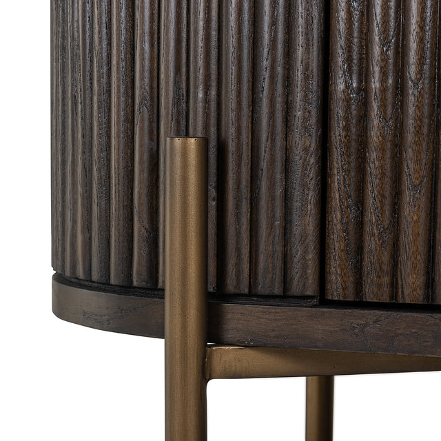 Wandkast Luxor 1-deur (Brown) van Richmond Interiors – Luxe comfort op maat van PureWonen. Vraag naar de beste prijs.