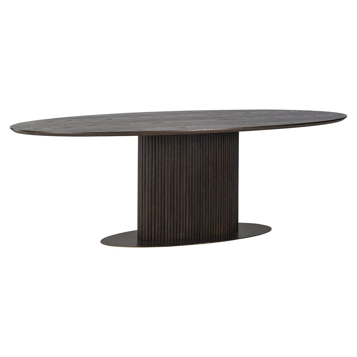 Eettafel Luxor ovaal 235 (Brown) van Richmond Interiors – Luxe comfort op maat van PureWonen. Vraag naar de beste prijs.