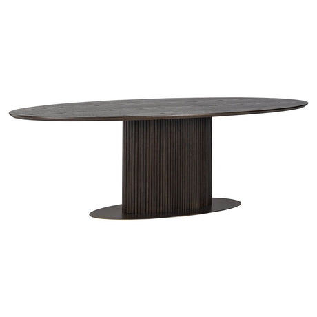 Eettafel Luxor ovaal 235 (Brown) van Richmond Interiors – Luxe comfort op maat van PureWonen. Vraag naar de beste prijs.