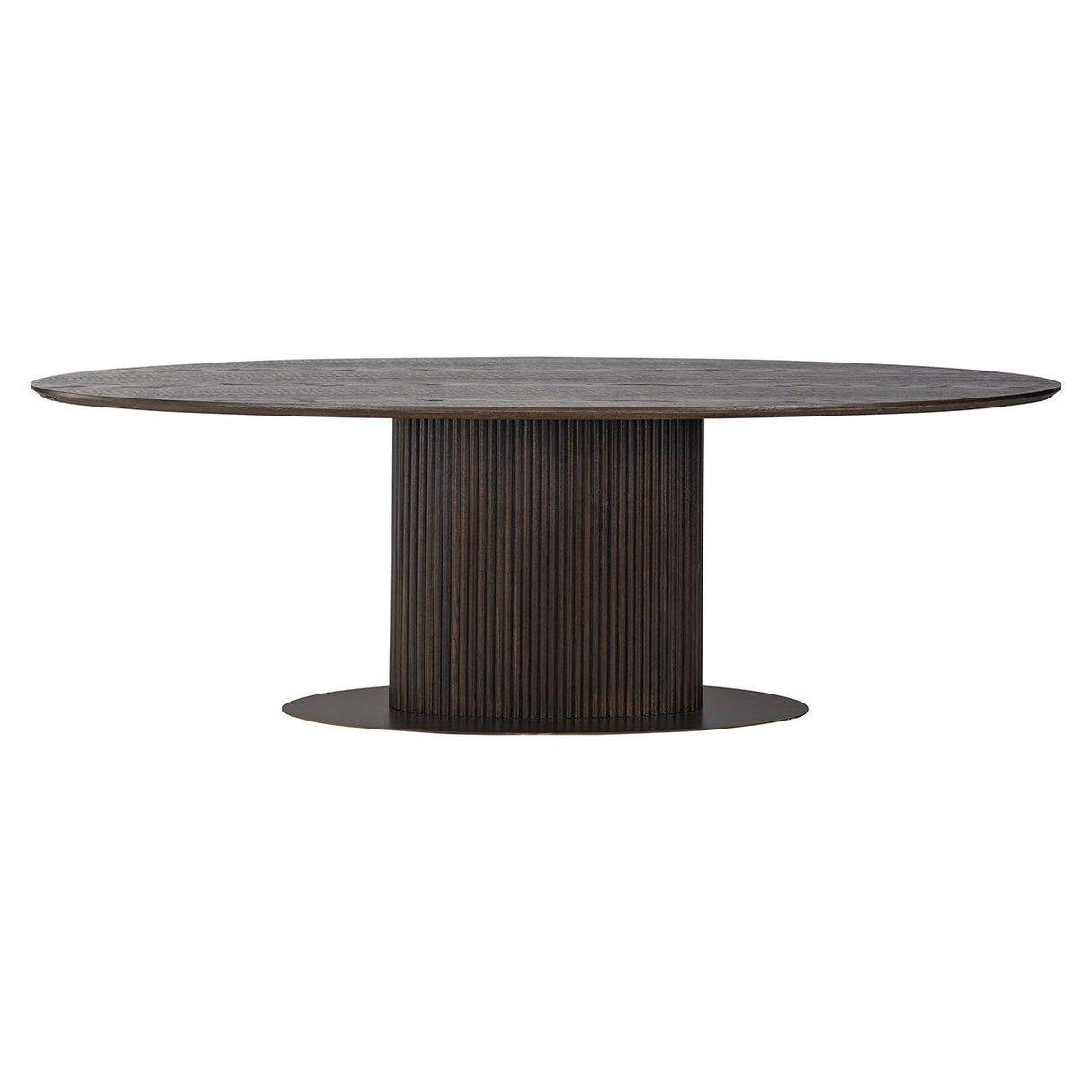 Eettafel Luxor ovaal 235 (Brown) van Richmond Interiors – Luxe comfort op maat van PureWonen. Vraag naar de beste prijs.