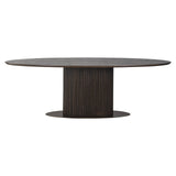 Eettafel Luxor ovaal 235 (Brown) van Richmond Interiors – Luxe comfort op maat van PureWonen. Vraag naar de beste prijs.