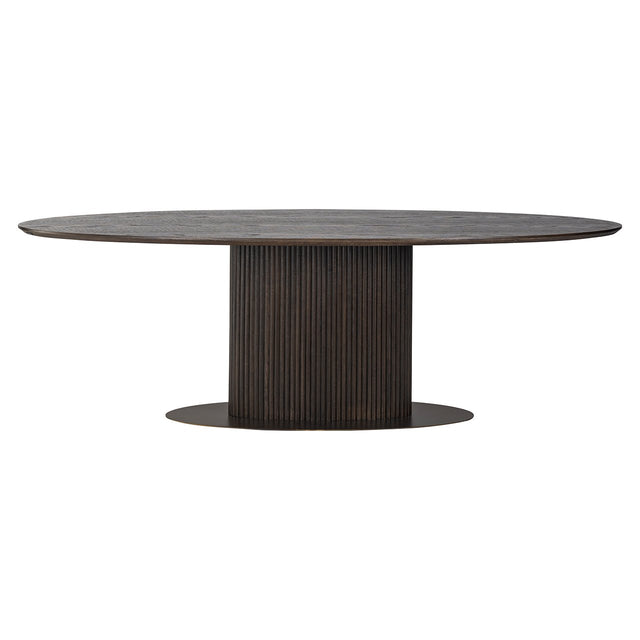 Eettafel Luxor ovaal 235 (Brown) van Richmond Interiors – Luxe comfort op maat van PureWonen. Vraag naar de beste prijs.