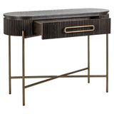 Wandtafel Luxor 1-lade (Brown) van Richmond Interiors – Luxe comfort op maat van PureWonen. Vraag naar de beste prijs.