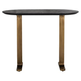 Bartafel Revelin ovaal (Black/gold) van Richmond Interiors – Luxe comfort op maat van PureWonen. Vraag naar de beste prijs.