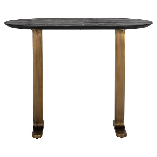 Bartafel Revelin ovaal (Black/gold) van Richmond Interiors – Luxe comfort op maat van PureWonen. Vraag naar de beste prijs.