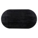 Bartafel Revelin ovaal (Black/gold) van Richmond Interiors – Luxe comfort op maat van PureWonen. Vraag naar de beste prijs.