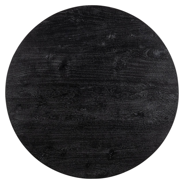 Bartafel Revelin 80 rond (Black/gold) van Richmond Interiors – Luxe comfort op maat van PureWonen. Vraag naar de beste prijs.