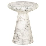 Bijzettafel Lohan faux wit marmer (White) van Richmond Interiors – Luxe comfort op maat van PureWonen. Vraag naar de beste prijs.