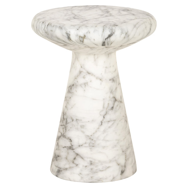 Bijzettafel Lohan faux wit marmer (White) van Richmond Interiors – Luxe comfort op maat van PureWonen. Vraag naar de beste prijs.
