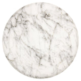 Bijzettafel Lohan faux wit marmer (White) van Richmond Interiors – Luxe comfort op maat van PureWonen. Vraag naar de beste prijs.