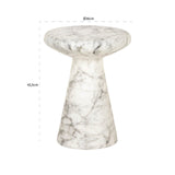 Bijzettafel Lohan faux wit marmer (White) van Richmond Interiors – Luxe comfort op maat van PureWonen. Vraag naar de beste prijs.