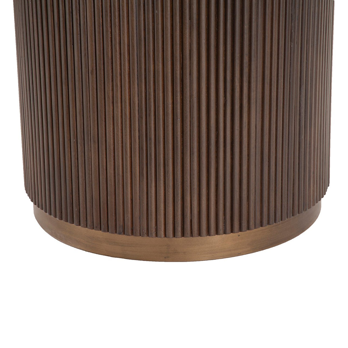 Eettafel Mayfield 140Ø (Brown) van Richmond Interiors – Luxe comfort op maat van PureWonen. Vraag naar de beste prijs.
