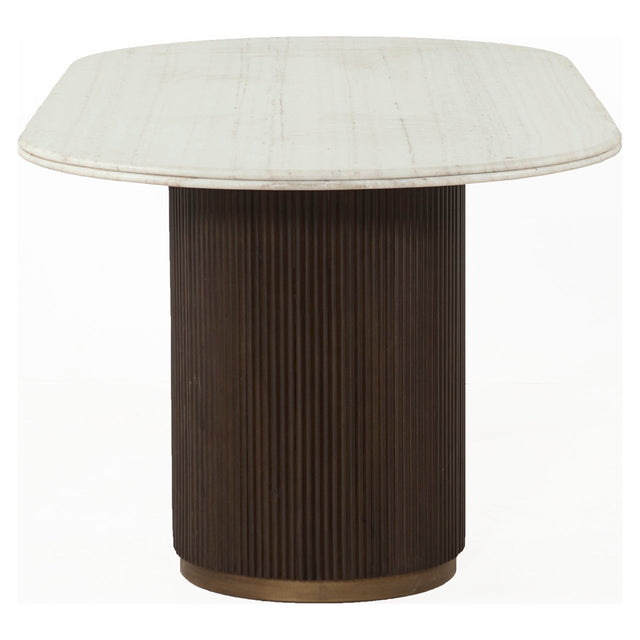 Eettafel Mayfield 210 (Brown) van Richmond Interiors – Luxe comfort op maat van PureWonen. Vraag naar de beste prijs.