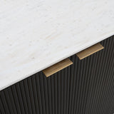 Dressoir Mayfield 4-deurs (Brown) van Richmond Interiors – Luxe comfort op maat van PureWonen. Vraag naar de beste prijs.