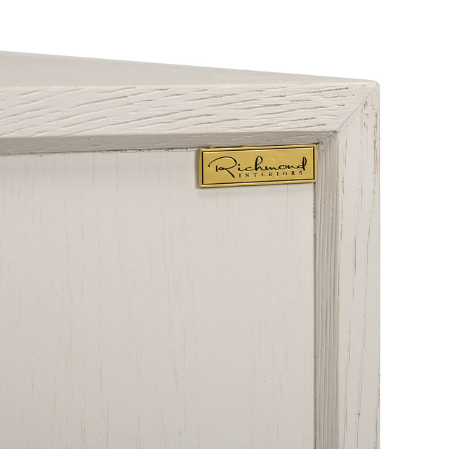 TV-meubel Whitebone brass 4-deuren 200 (Verona Grey) van Richmond Interiors – Luxe comfort op maat van PureWonen. Vraag naar de beste prijs.