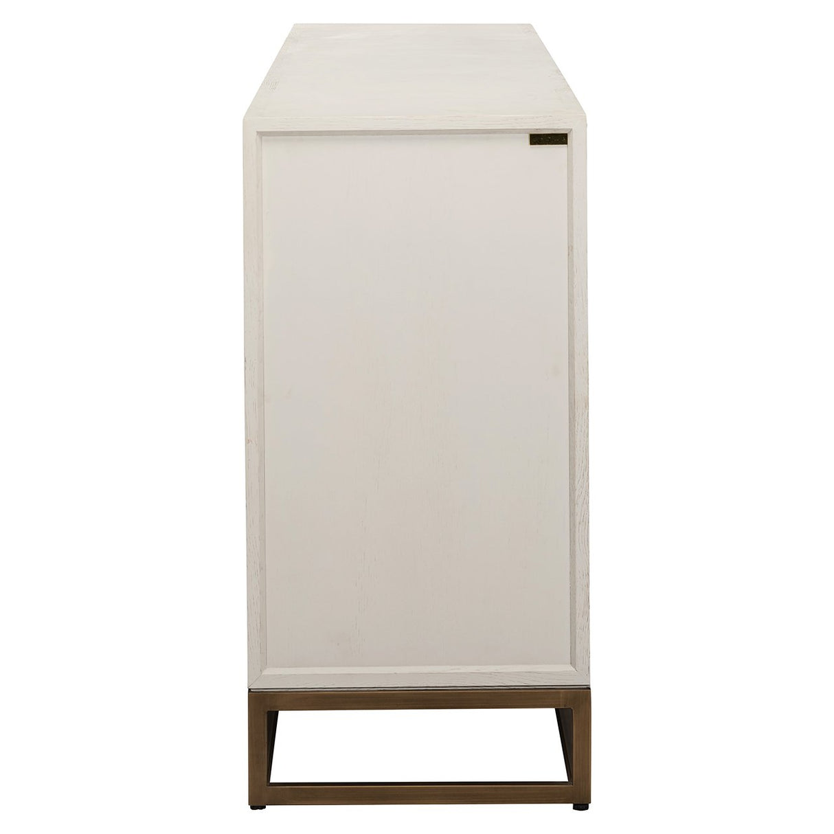 Dressoir Whitebone brass 4-deuren (Verona Grey) van Richmond Interiors – Luxe comfort op maat van PureWonen. Vraag naar de beste prijs.