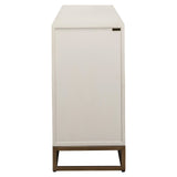 Dressoir Whitebone brass 4-deuren (Verona Grey) van Richmond Interiors – Luxe comfort op maat van PureWonen. Vraag naar de beste prijs.