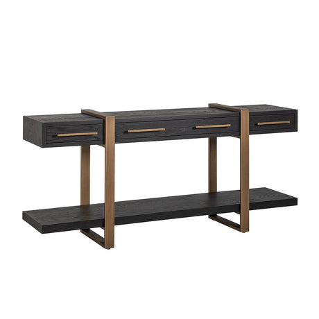 Dressoir Cambon 3-laden (Dark coffee) van Richmond Interiors – Luxe comfort op maat van PureWonen. Vraag naar de beste prijs.