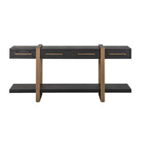 Dressoir Cambon 3-laden (Dark coffee) van Richmond Interiors – Luxe comfort op maat van PureWonen. Vraag naar de beste prijs.