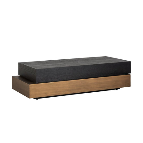 Salontafel Cambon blok (Dark coffee) van Richmond Interiors – Luxe comfort op maat van PureWonen. Vraag naar de beste prijs.