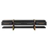 TV-dressoir Cambon 3-laden (Dark coffee) van Richmond Interiors – Luxe comfort op maat van PureWonen. Vraag naar de beste prijs.
