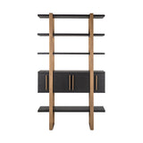 Wandkast Cambon 4-deuren 4-planken (Dark coffee) van Richmond Interiors – Luxe comfort op maat van PureWonen. Vraag naar de beste prijs.