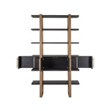 Wandkast Cambon 4-deuren 4-planken (Dark coffee) van Richmond Interiors – Luxe comfort op maat van PureWonen. Vraag naar de beste prijs.