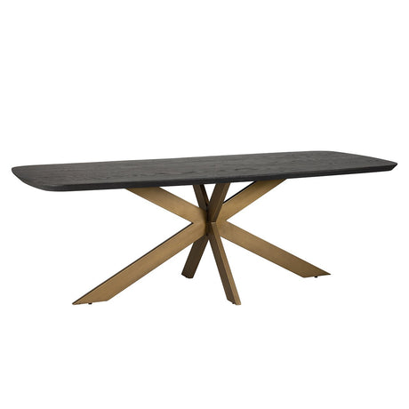 Eettafel Cambon 230 deens ovaal (Dark coffee) van Richmond Interiors – Luxe comfort op maat van PureWonen. Vraag naar de beste prijs.
