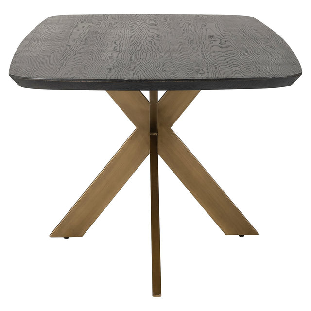 Eettafel Cambon 230 deens ovaal (Dark coffee) van Richmond Interiors – Luxe comfort op maat van PureWonen. Vraag naar de beste prijs.
