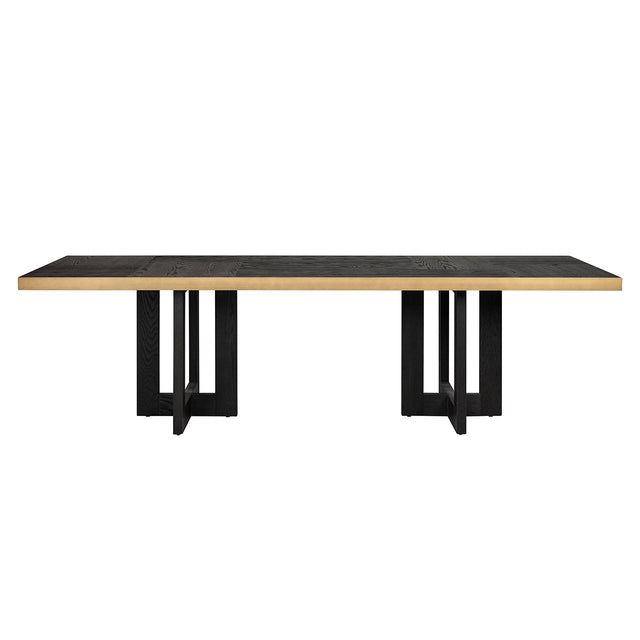 Eettafel Cambon 280 (Dark coffee) van Richmond Interiors – Luxe comfort op maat van PureWonen. Vraag naar de beste prijs.