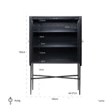 Wandkast Rostelli 2-deuren van Richmond Interiors – Luxe comfort op maat van PureWonen. Vraag naar de beste prijs.