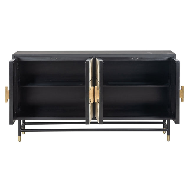 Dressoir Novas 4-deuren van Richmond Interiors – Luxe comfort op maat van PureWonen. Vraag naar de beste prijs.