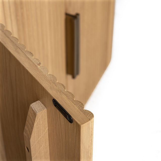 Dressoir Belfort 4-deurs (Natural oak) van Richmond Interiors – Luxe comfort op maat van PureWonen. Vraag naar de beste prijs.
