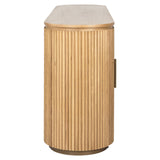 Dressoir Belfort 4-deurs (Natural oak) van Richmond Interiors – Luxe comfort op maat van PureWonen. Vraag naar de beste prijs.