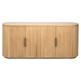 Dressoir Belfort 4-deurs (Natural oak) van Richmond Interiors – Luxe comfort op maat van PureWonen. Vraag naar de beste prijs.