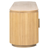 TV-meubel Belfort 4-deurs (Natural oak) van Richmond Interiors – Luxe comfort op maat van PureWonen. Vraag naar de beste prijs.
