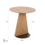 Sofa tafel Belfort (Natural oak) van Richmond Interiors – Luxe comfort op maat van PureWonen. Vraag naar de beste prijs.