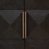 Dressoir Claremont 4-deurs (Brown) van Richmond Interiors – Luxe comfort op maat van PureWonen. Vraag naar de beste prijs.