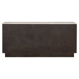 Dressoir Claremont 4-deurs (Brown) van Richmond Interiors – Luxe comfort op maat van PureWonen. Vraag naar de beste prijs.