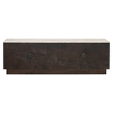 Tv-dressoir Claremont 4-deurs (Brown) van Richmond Interiors – Luxe comfort op maat van PureWonen. Vraag naar de beste prijs.