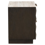 Nachtkastje Claremont 2-laden (Brown) van Richmond Interiors – Luxe comfort op maat van PureWonen. Vraag naar de beste prijs.