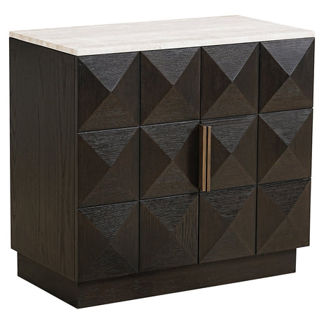 Dressoir Claremont 2-deurs (Brown) van Richmond Interiors – Luxe comfort op maat van PureWonen. Vraag naar de beste prijs.