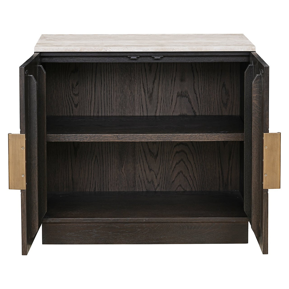 Dressoir Claremont 2-deurs (Brown) van Richmond Interiors – Luxe comfort op maat van PureWonen. Vraag naar de beste prijs.