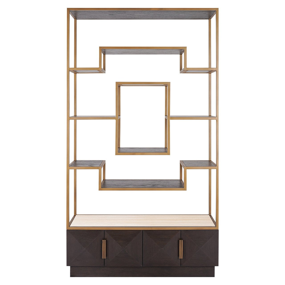 Wandkast Claremont (Brown) van Richmond Interiors – Luxe comfort op maat van PureWonen. Vraag naar de beste prijs.