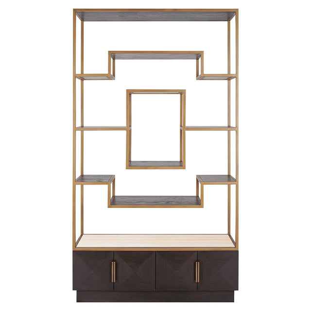 Wandkast Claremont (Brown) van Richmond Interiors – Luxe comfort op maat van PureWonen. Vraag naar de beste prijs.