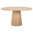 Eettafel Oakley 140Ø (Natural oak) van Richmond Interiors – Luxe comfort op maat van PureWonen. Vraag naar de beste prijs.