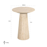Bijzettafel Cavo (Beige) van Richmond Interiors – Luxe comfort op maat van PureWonen. Vraag naar de beste prijs.