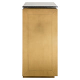 Dressoir Finsbury 2-deurs (Black/gold) van Richmond Interiors – Luxe comfort op maat van PureWonen. Vraag naar de beste prijs.